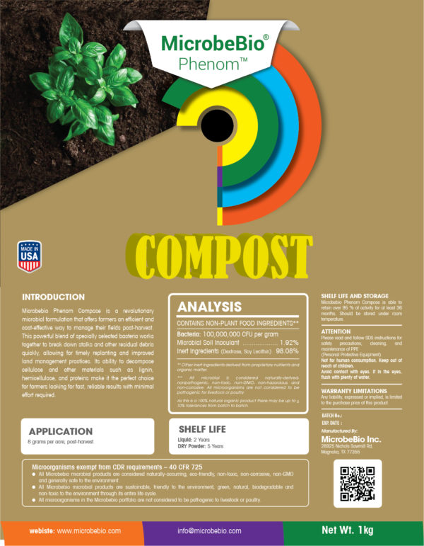 MICROBEBIO PHENOM Compost