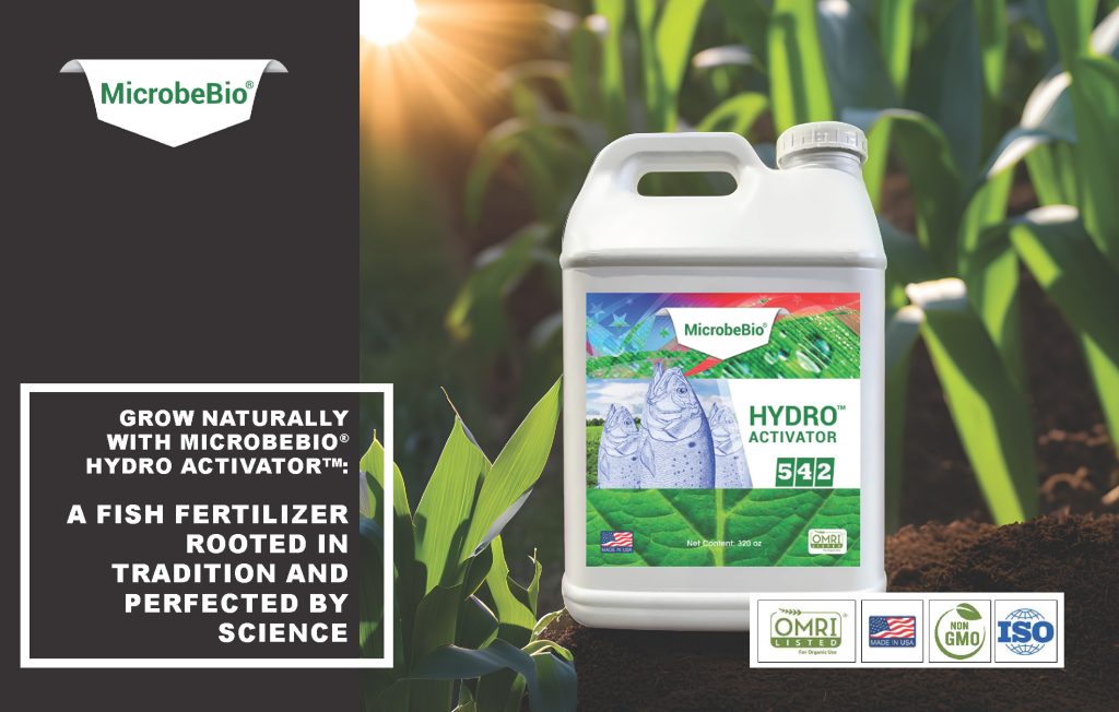Grow Naturally with MicrobeBio® Hydro Activator™: A Fish Fertilizer Rooted in Tradition and Perfected by Science