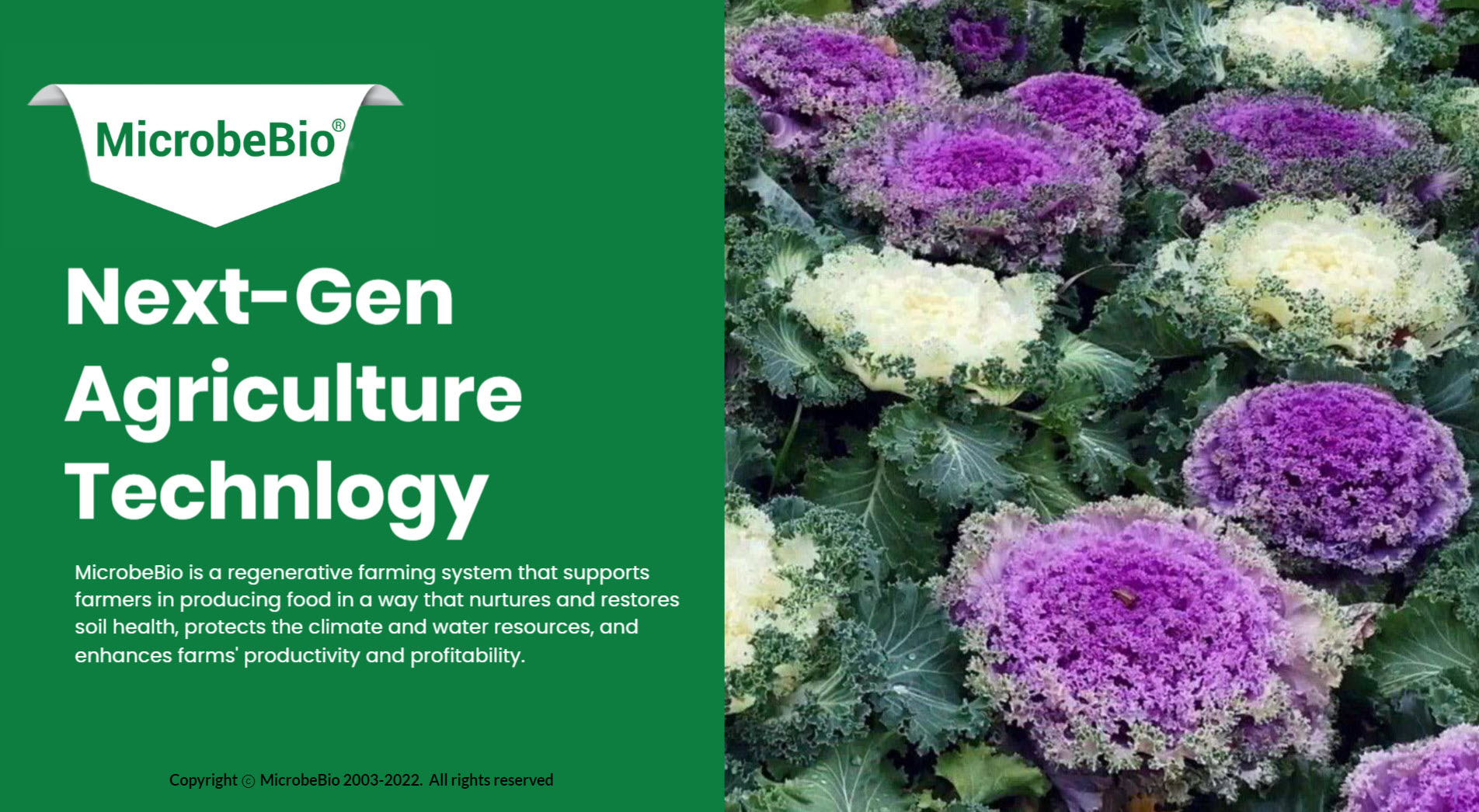 Microbebio Next gen Agriculture technology