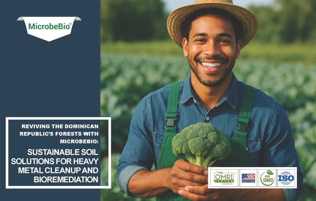 Reviving the Dominican Republic’s Forests with MicrobeBio: Sustainable Soil Solutions for Heavy Metal Cleanup and Bioremediation